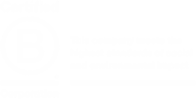 Certified B Corporation. This company meets the highest standards of social and environmental impact
